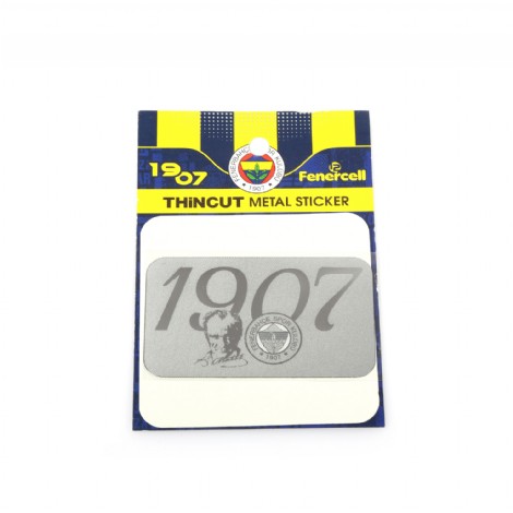 Metal Sticker - 1907